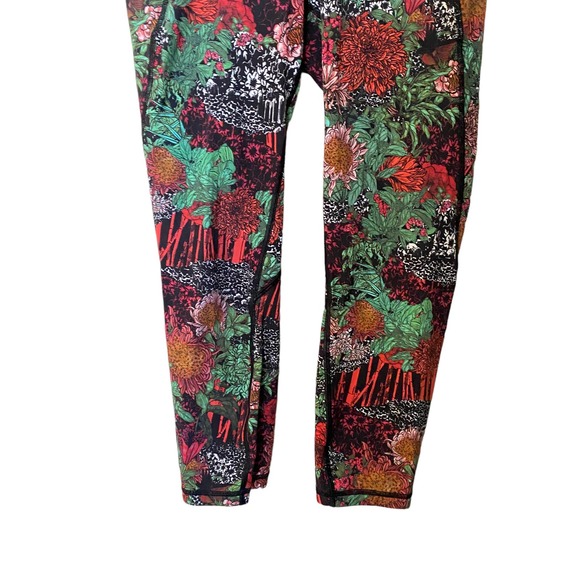 Lululemon Time To Sweat Crop *23" Zen Garden Multi sz 8 - Picture 6 of 10